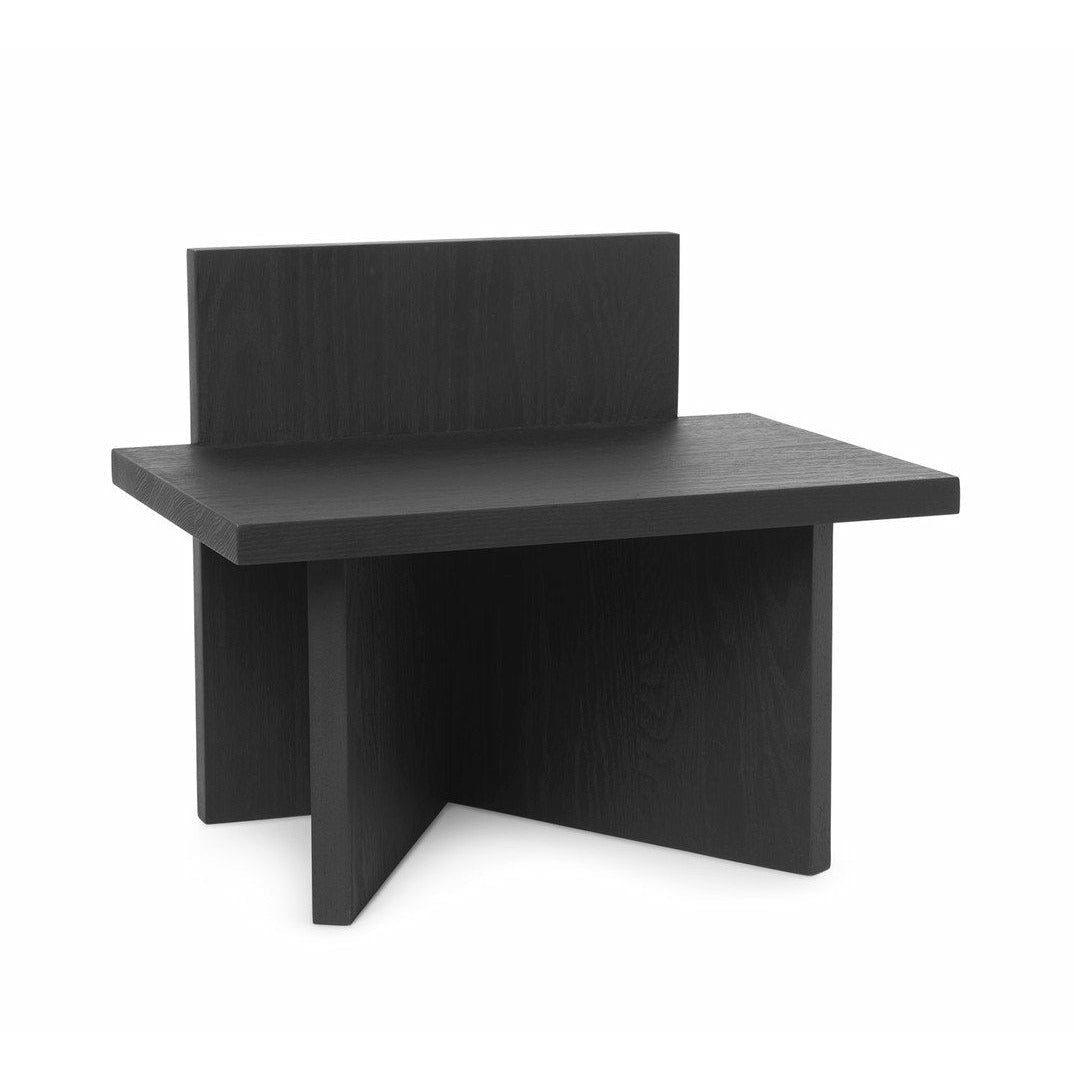 Ferm Living Oblique Chair, Black Stained Ash