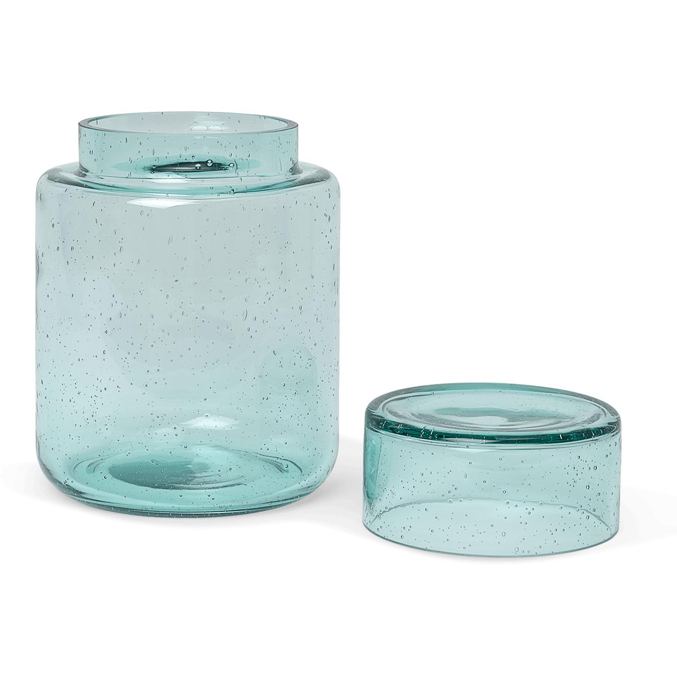 Ferm Living Oli glazen container