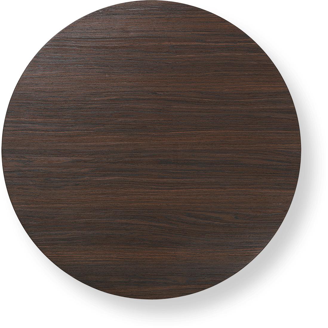 Ferm Living Post Coffee Table Smoked Oak Small, Lines