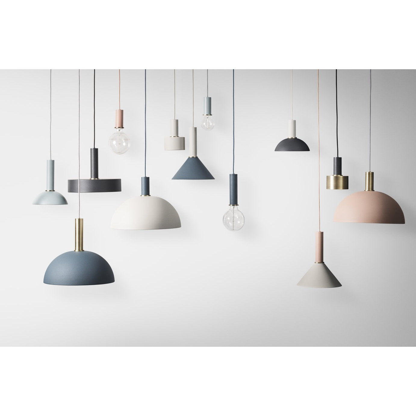 Ferm Living Record Lampshade，深绿色