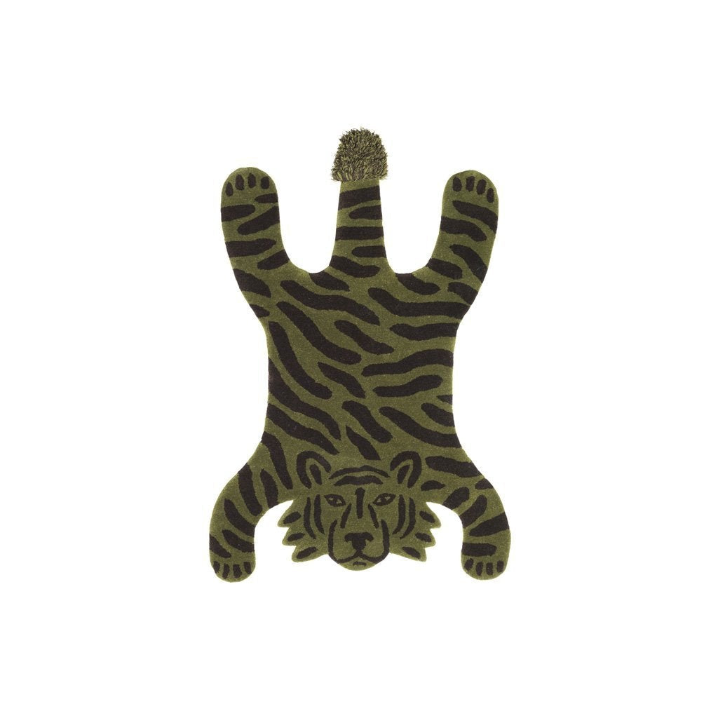 Ferm Living Safari-Teppich, Tiger