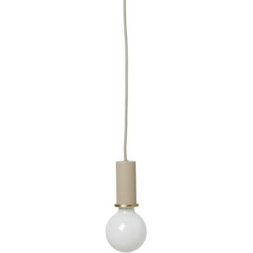 Ferm Living Socket Suspension Lamp Cashmere, 10cm