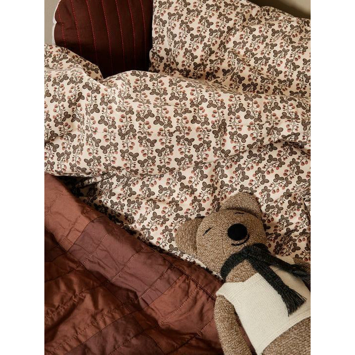 Ferm Living Strawberry Field Bed Linen Junior, 100x140 Cm