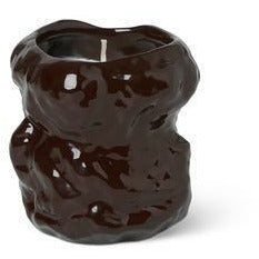 Ferm Living Tuck Scented Candle, Red Brown