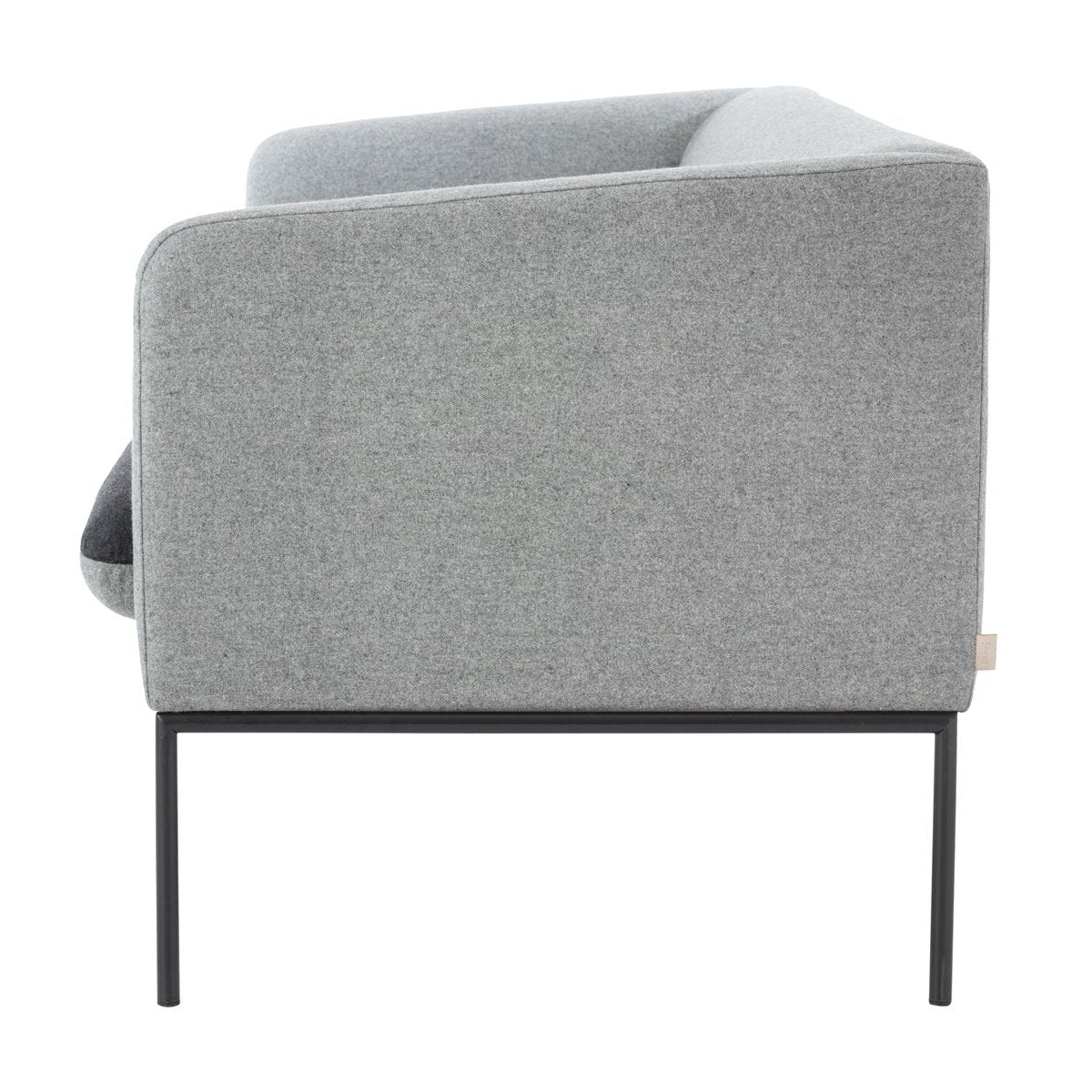 Ferm Living Turn Sofa 2 Wool, Seat Dark Grey