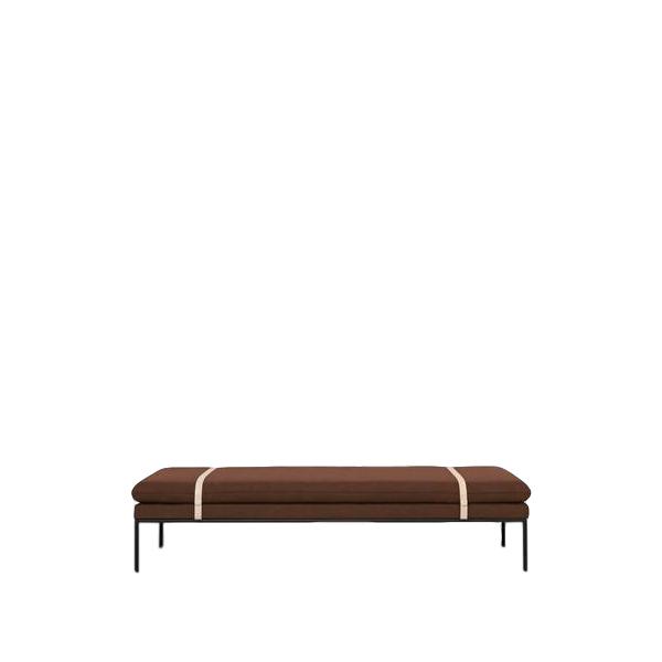 Ferm Living Draai Day Bed Fiord, massieve roest