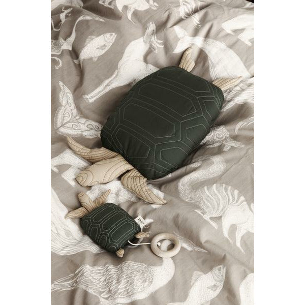 Ferm Living Turtle Quilted Music Mobile, Deep Forest