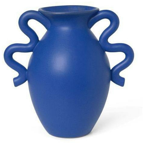Ferm Living Verso Table Vase 27,5厘米，明亮的蓝色