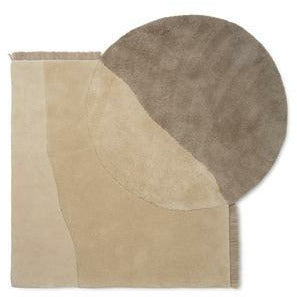 Ferm Living View Tufted Rug, Beige
