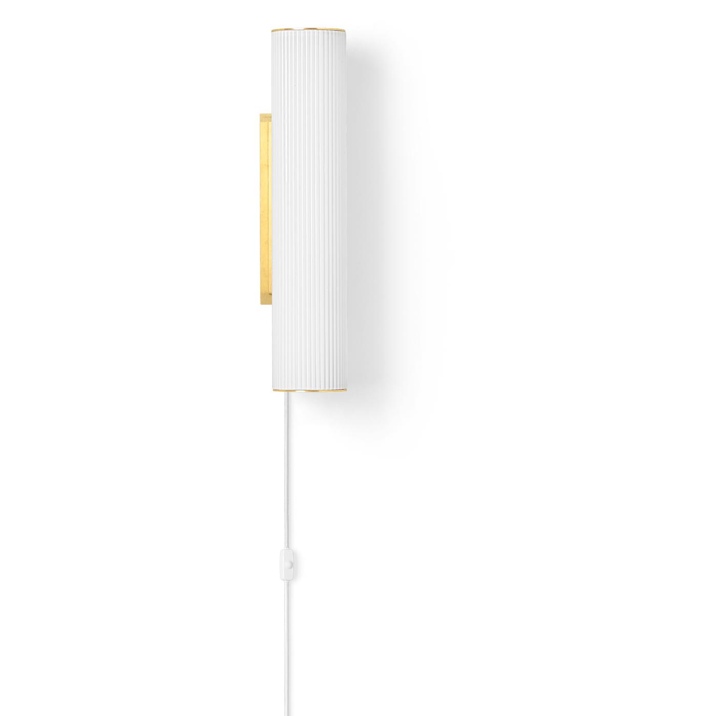 Lámpara de pared de Vuelta Ferm Living Lámpara Ø40 cm, blanco