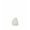 Ferm Living Vulca Mini Vase, Off White Stone