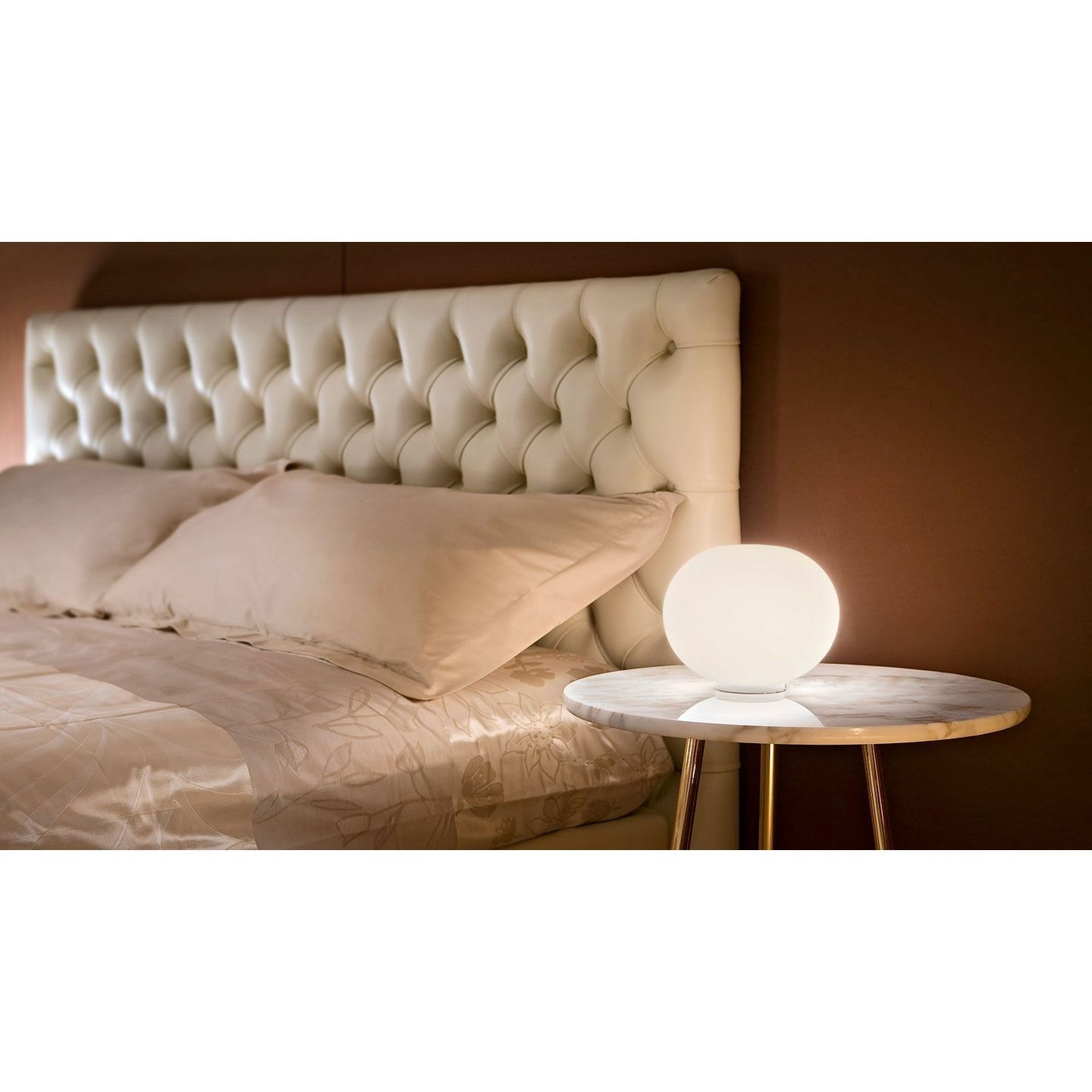 Flos Glo Ball Basic Zero Table Lamp With Dimmer