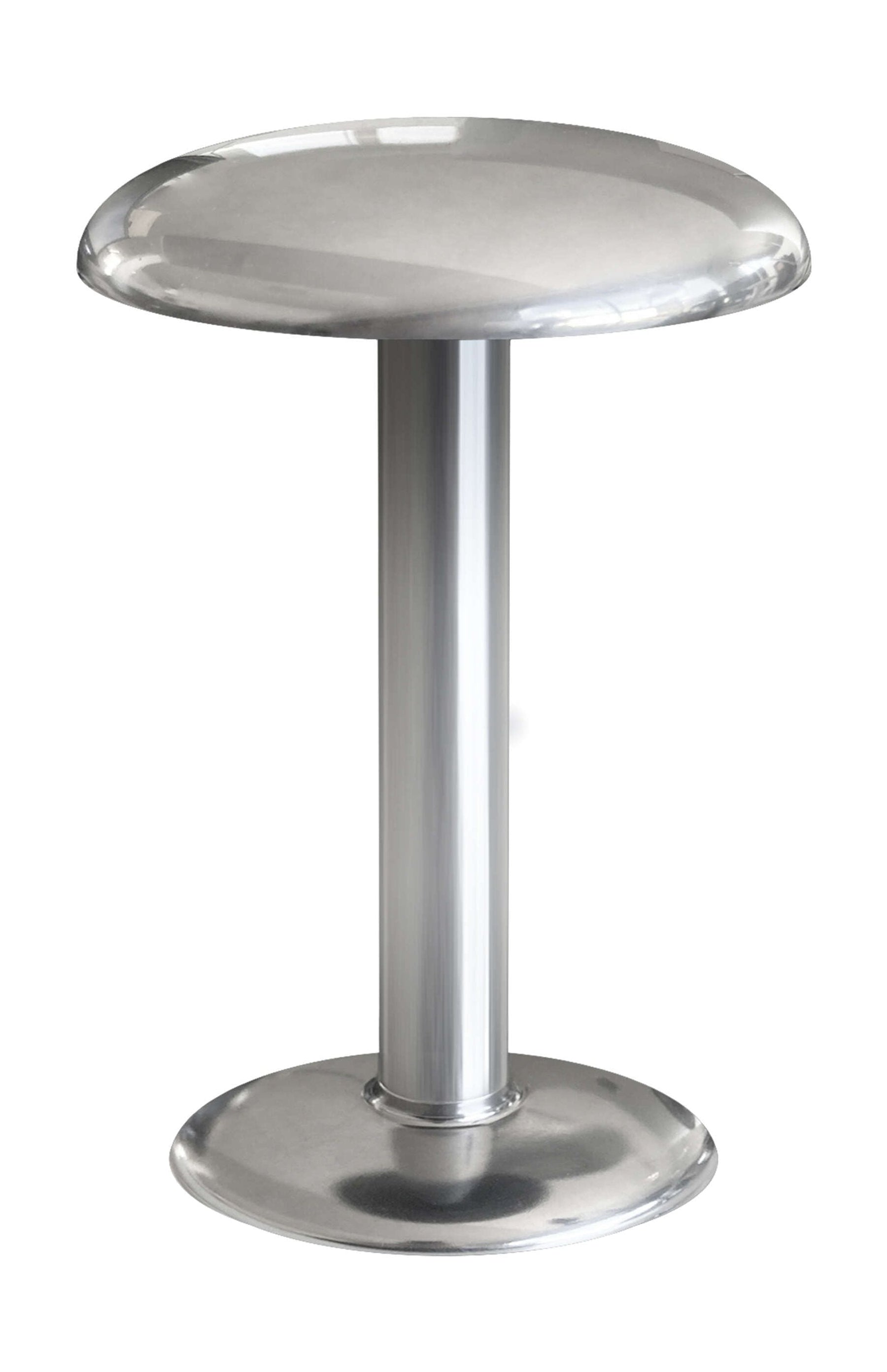 FLOS GUSTAVE Lámpara de mesa 2700 k, plata pulida