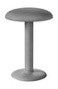 Lampada da tavolo Flos Gustave 2700 K, alluminio grezzo