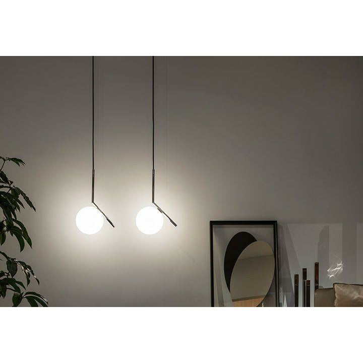 Flos ic Light S1 Spenderant Lamp, Chrome