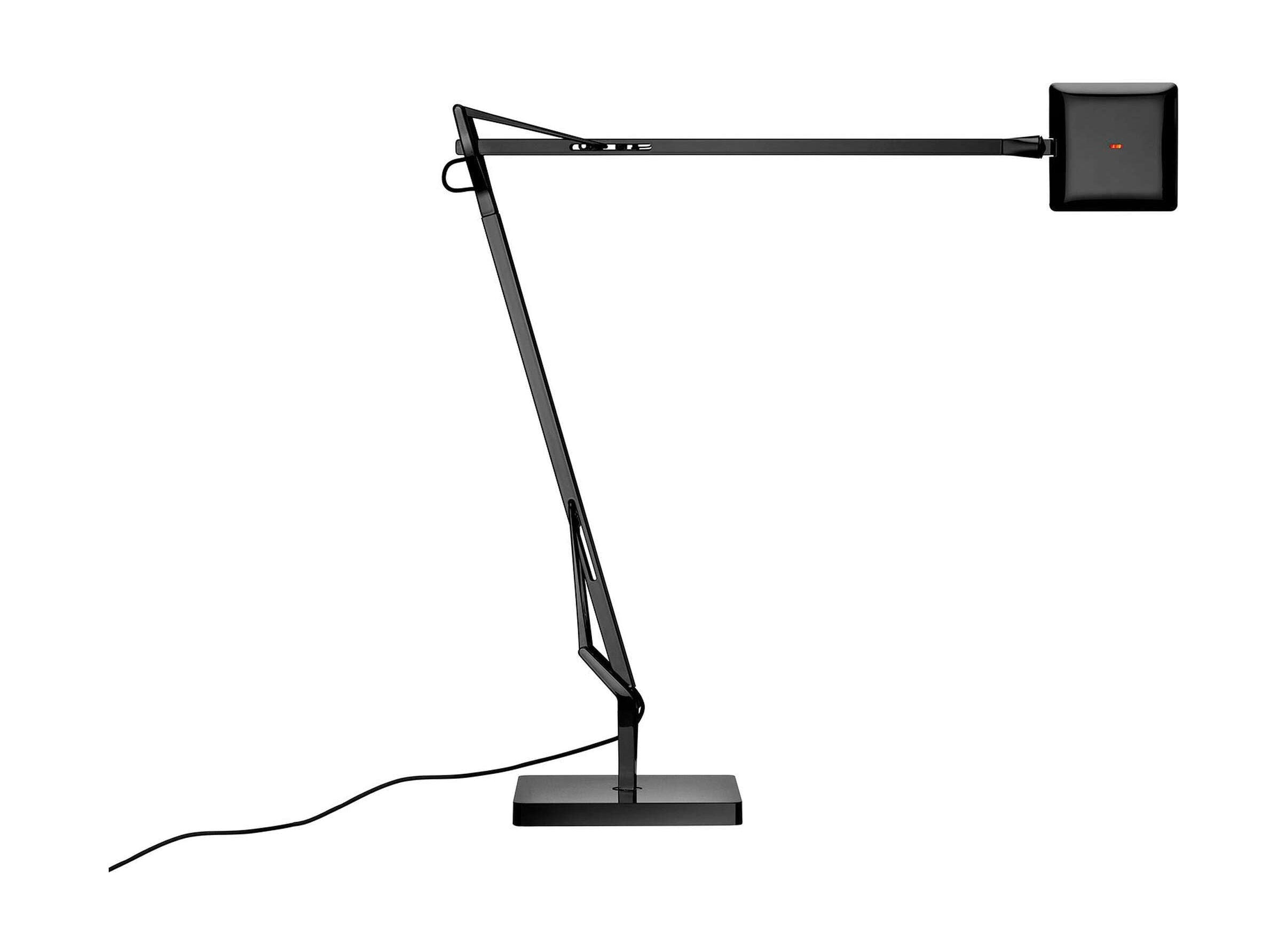 Lámpara de mesa base del borde de Flos Kelvin, negro