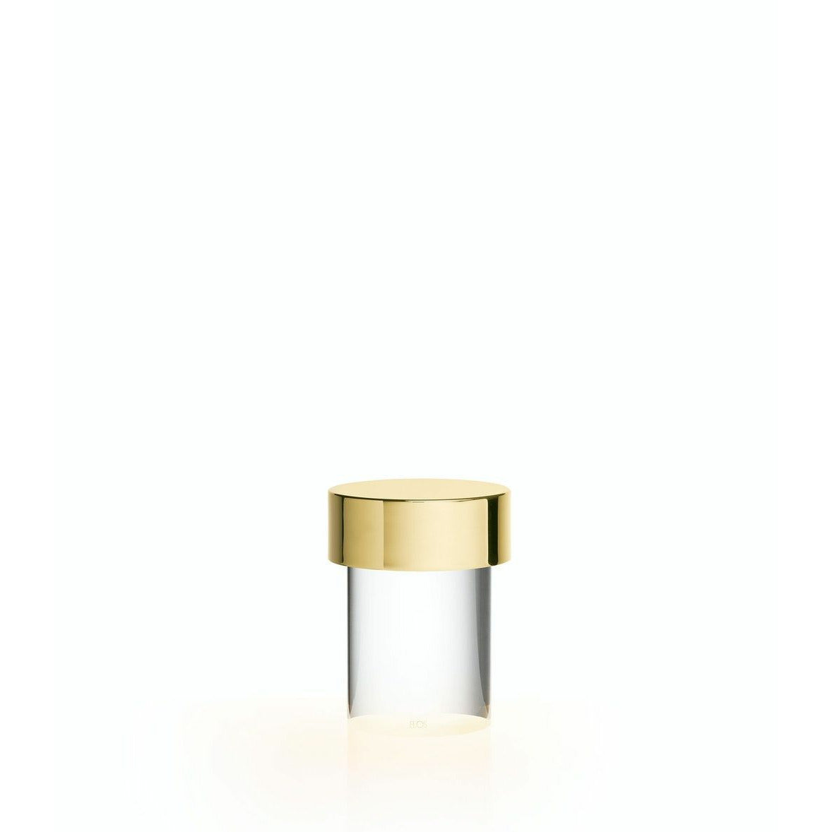 Flos Last Order Clear Table Lamp, Brass