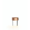 Flos Last Order Clear Table Lamp, Satin Copper