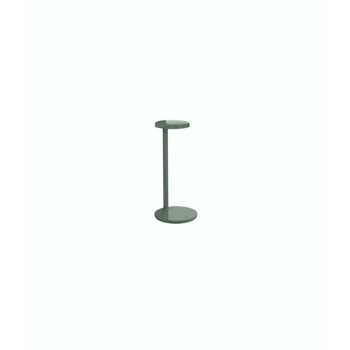 FLOS Lámpara de mesa oblicua, verde