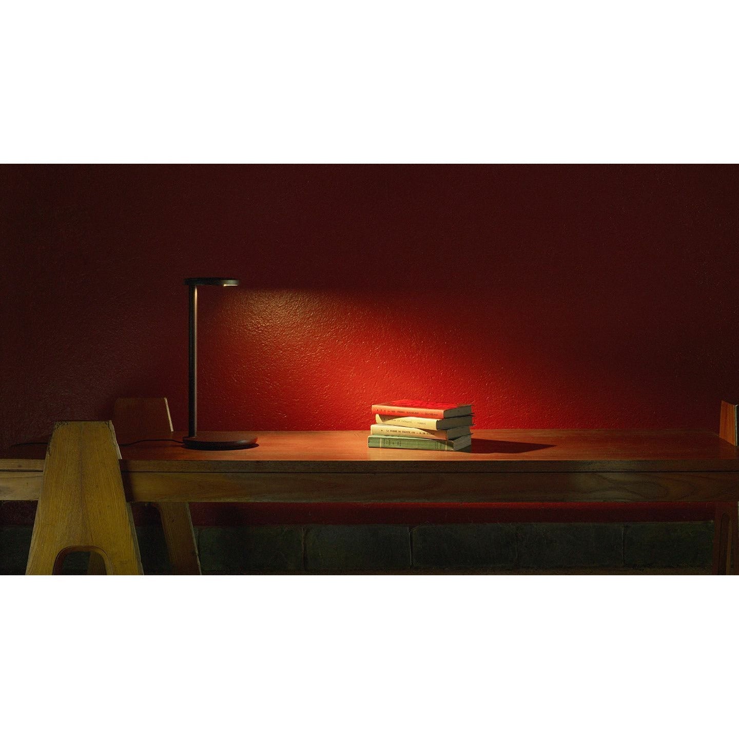 Flos Lampe de table oblique, Rust Red Matt
