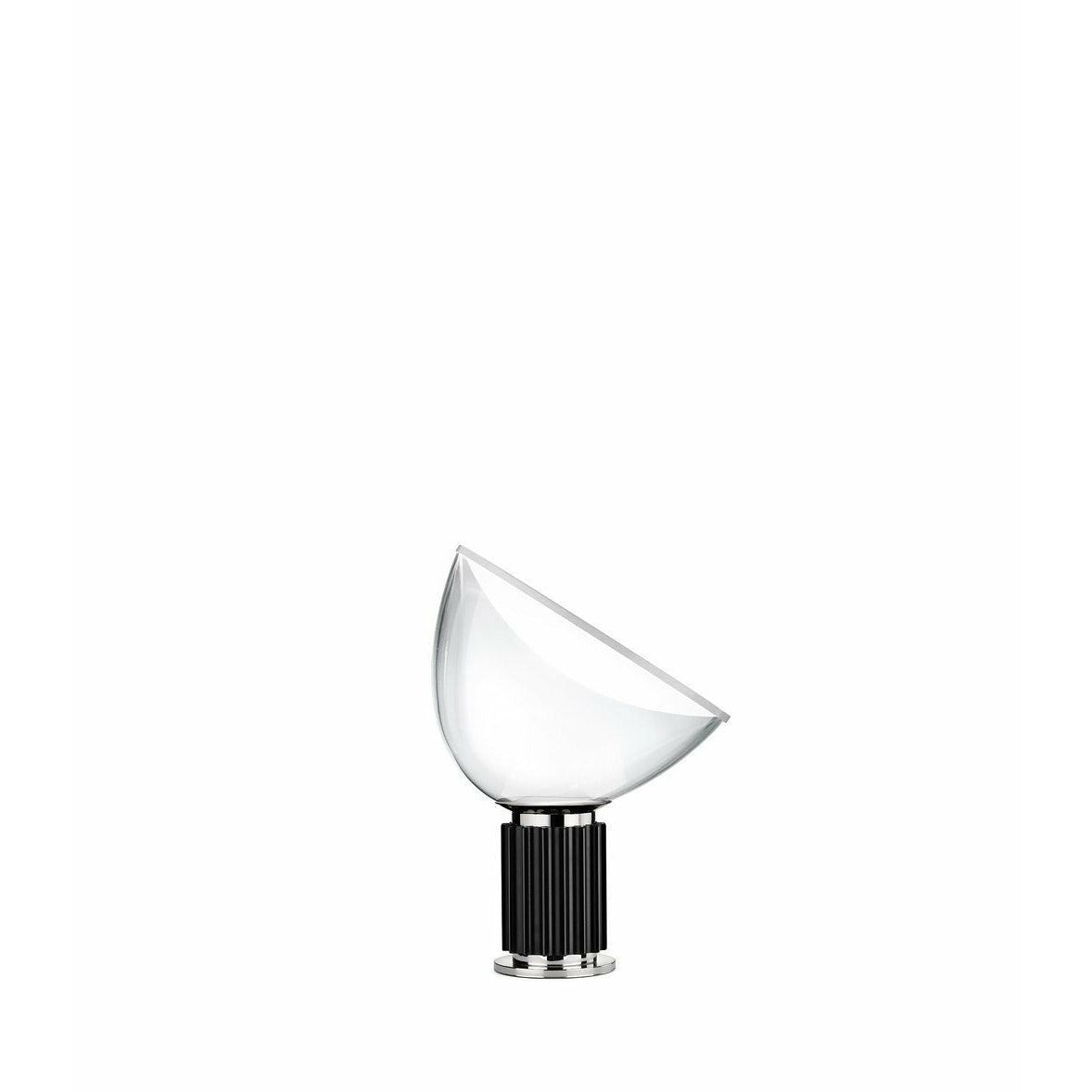 Flos taccia pequeña lámpara de mesa sombra pequeña, negra