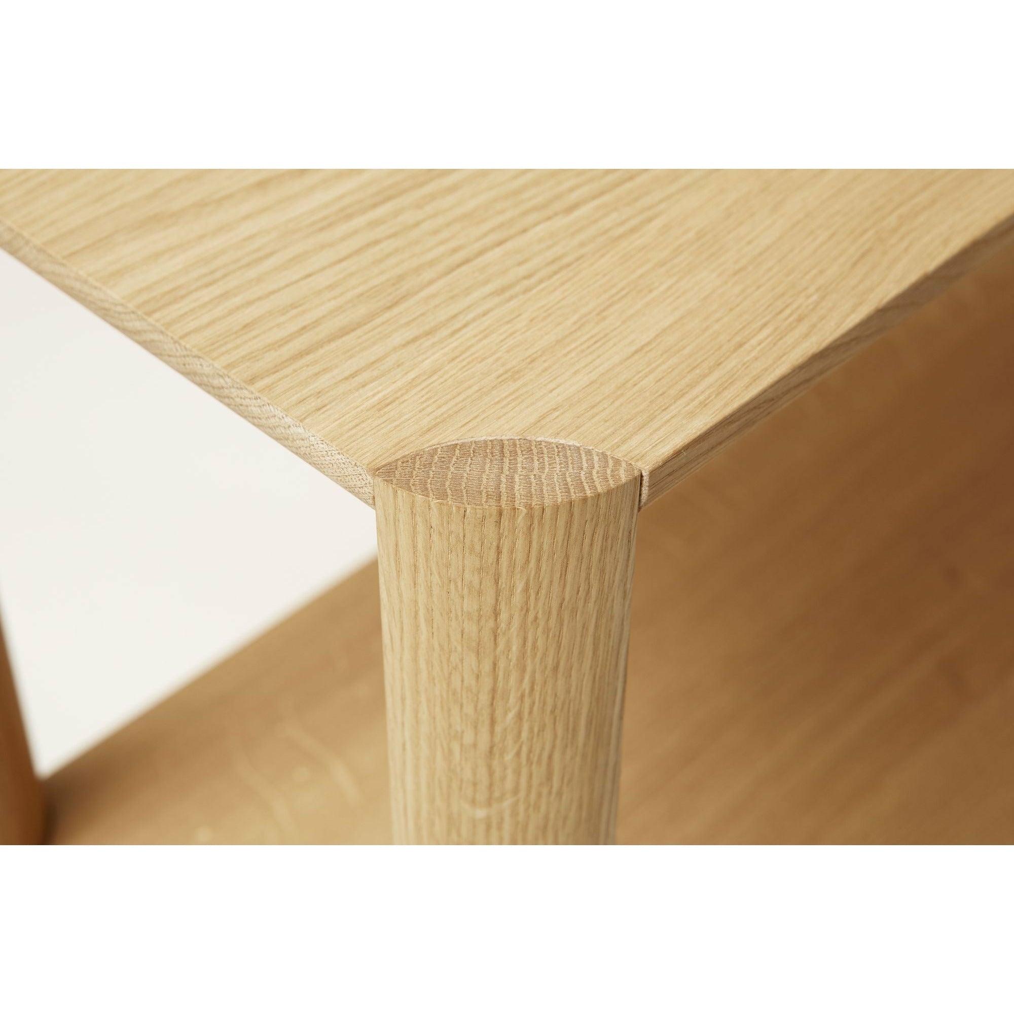 Form & Refine Leaf Shelf 1x2. Oak