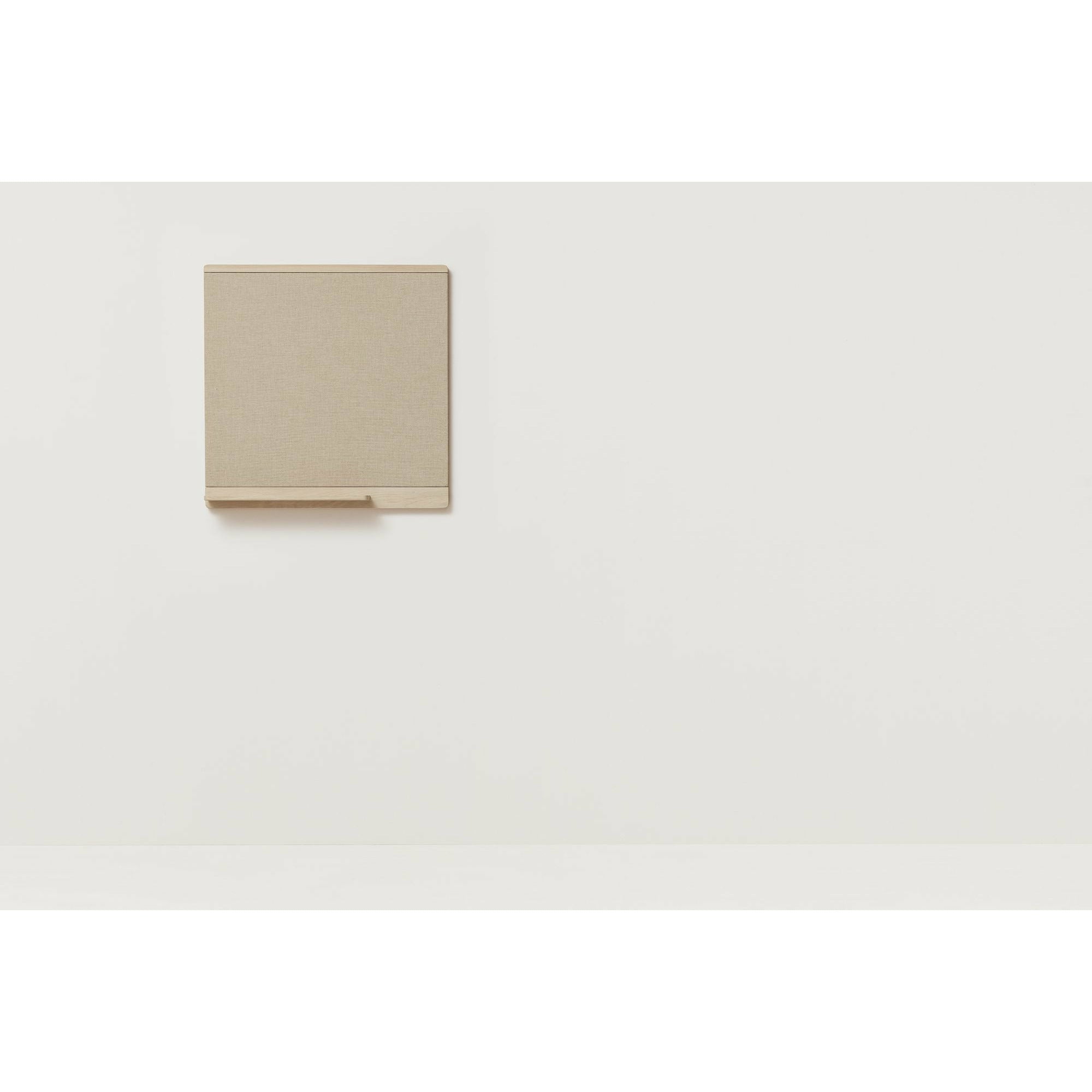 Form & Refine Rim Pinboard 75x75 cm. Hvid eg