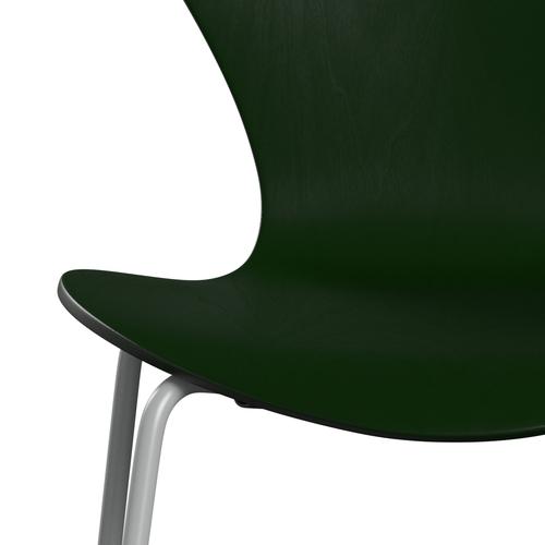 Fritz Hansen 3107 stoel niet -gestoffeerd, negen grijs/geverfde as evergreen