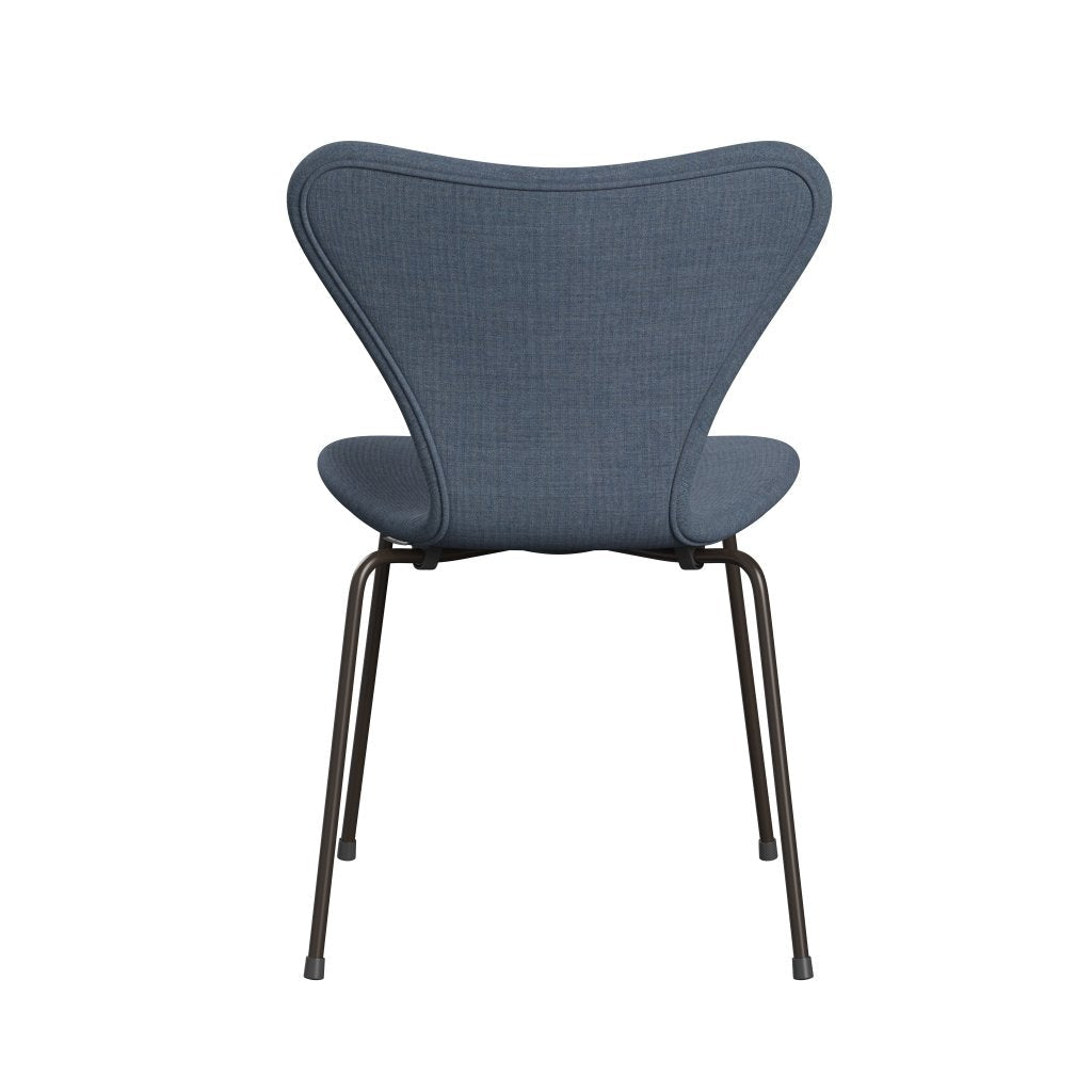 Fritz Hansen 3107 chaise complète complète, bronze brun / gris remix (REM733)