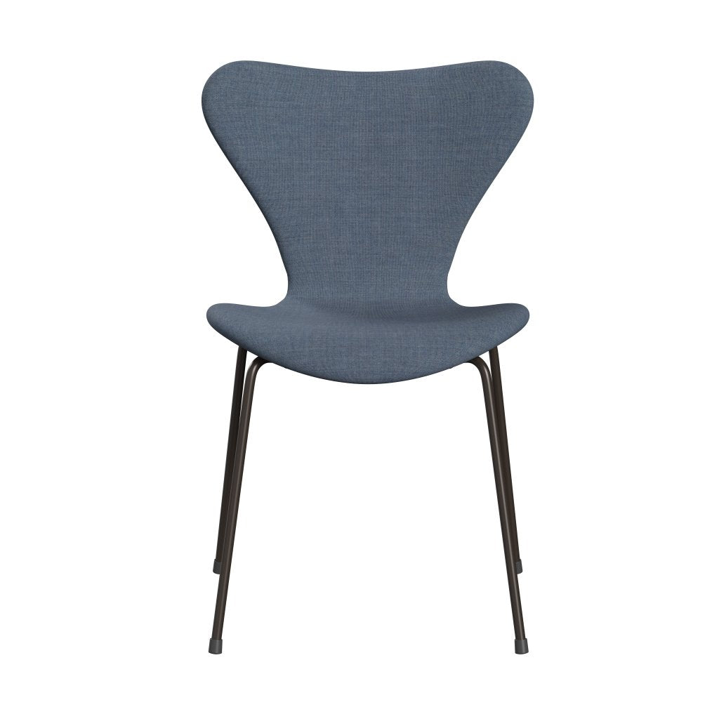 Fritz Hansen 3107 Chair Full Upholstery, Brown Bronze/Remix Grey (Rem733)