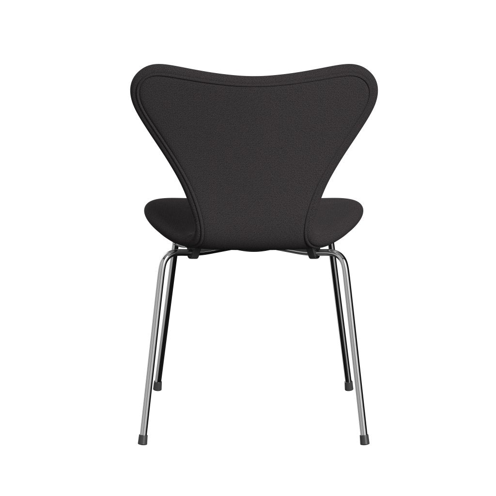 Fritz Hansen 3107 Chair Full Upholstery, Chrome/Capture Charcoal