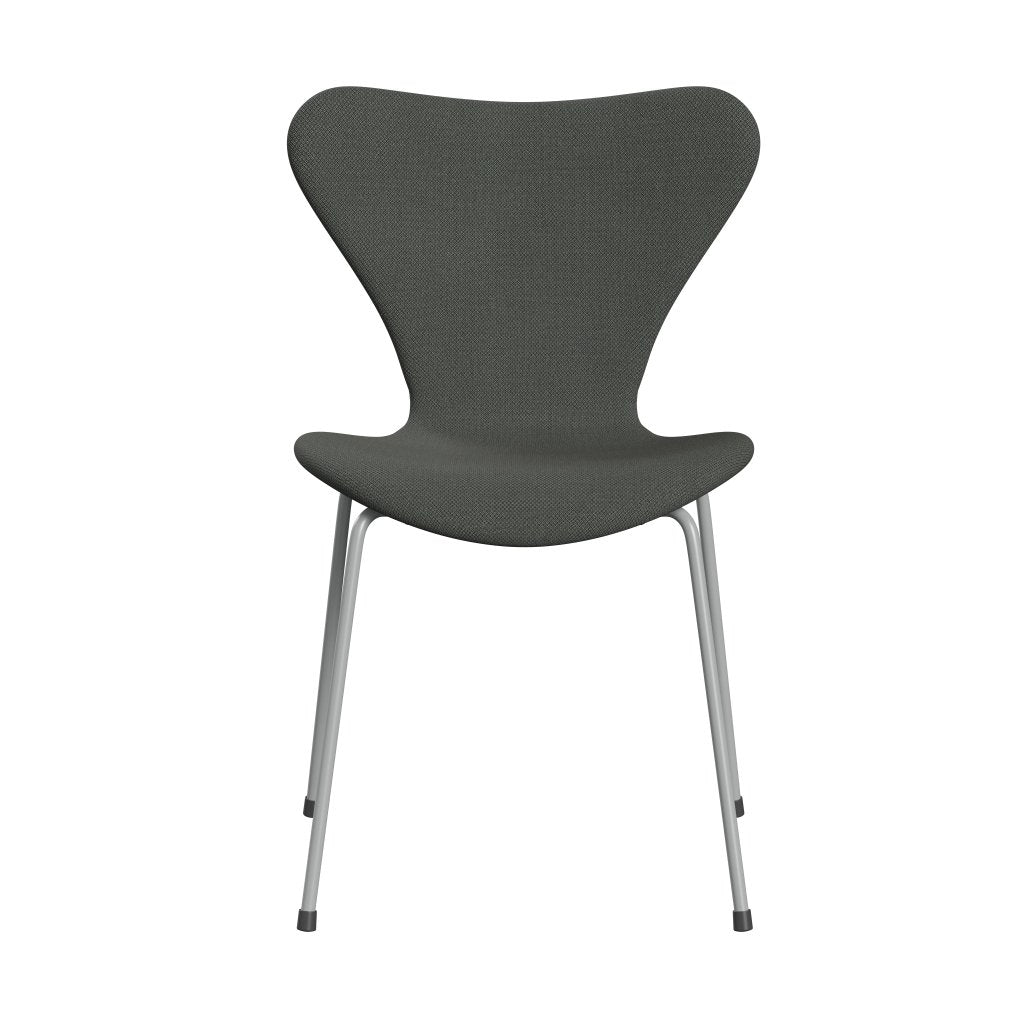 Fritz Hansen 3107 chaise complète complète, neuf gris / fiord brun / gris