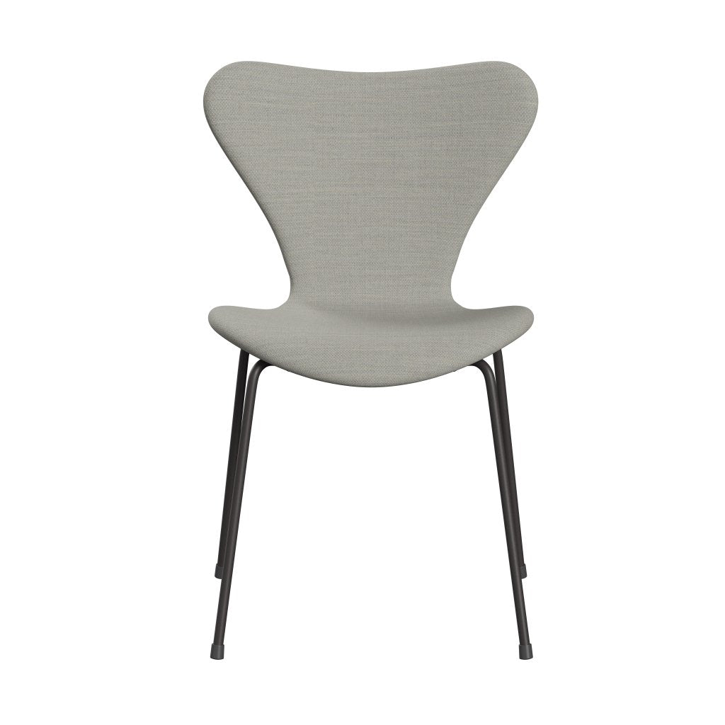 Fritz Hansen 3107 Chair Full Upholstery, Warm Graphite/Fiord Beige/Stone