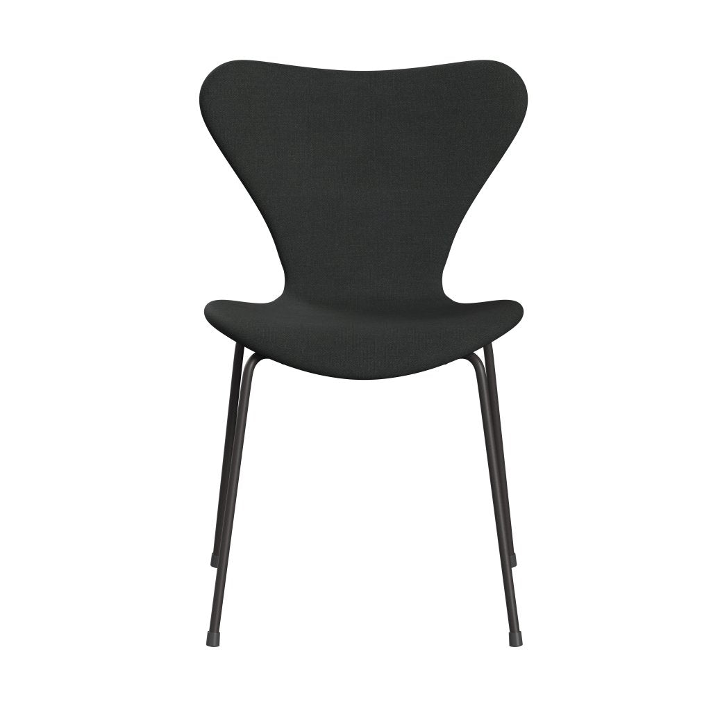 Fritz Hansen 3107 Chair Full Upholstery, Warm Graphite/Fiord Charcoal Grey