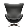 Fritz Hansen The Egg Lounge Chair Leder, Brown Bronze/Essential Black