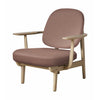 Fritz Hansen JH97 Fred Lounge Chair Oak, Orange/Rot