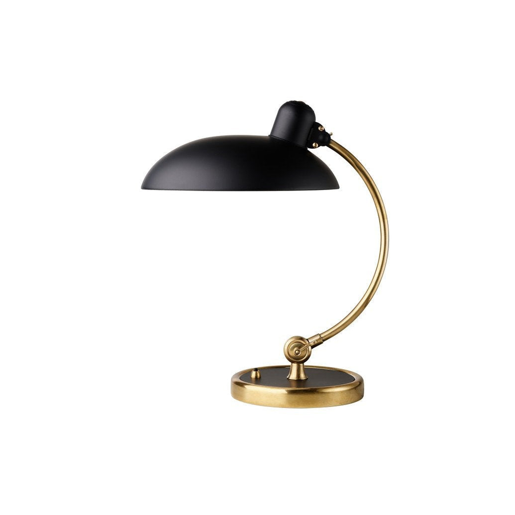Fritz Hansen Kaiser Idrell luxe tafellamp, zwart/messing