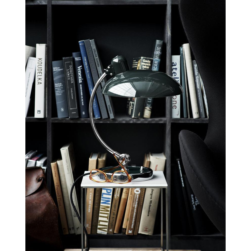 Fritz Hansen Kaiser idell bordslampa matt svart, Ø28 cm