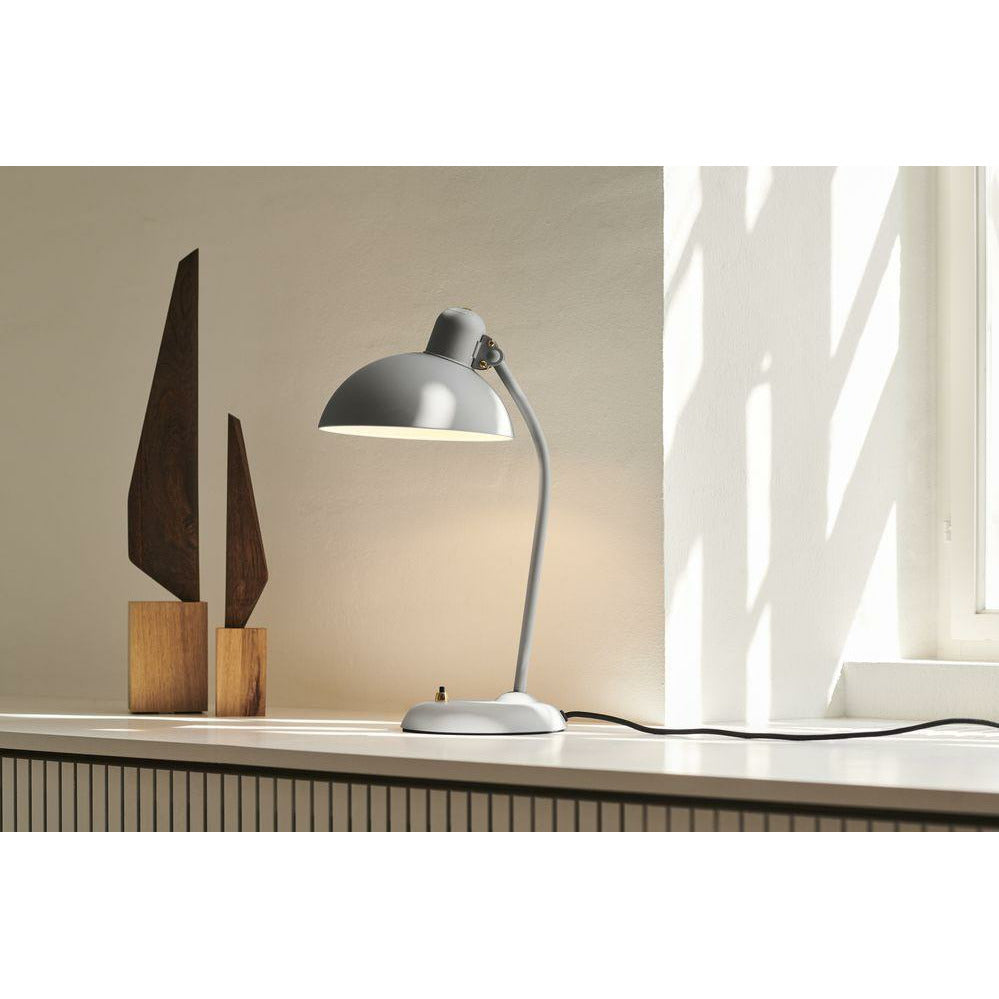Fritz Hansen Kaiser idell tafellamp Ø21,5 cm, gemakkelijk grijs