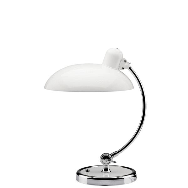 Fritz Hansen Kaiser Idell Lámpara de mesa blanca, Ø28 cm