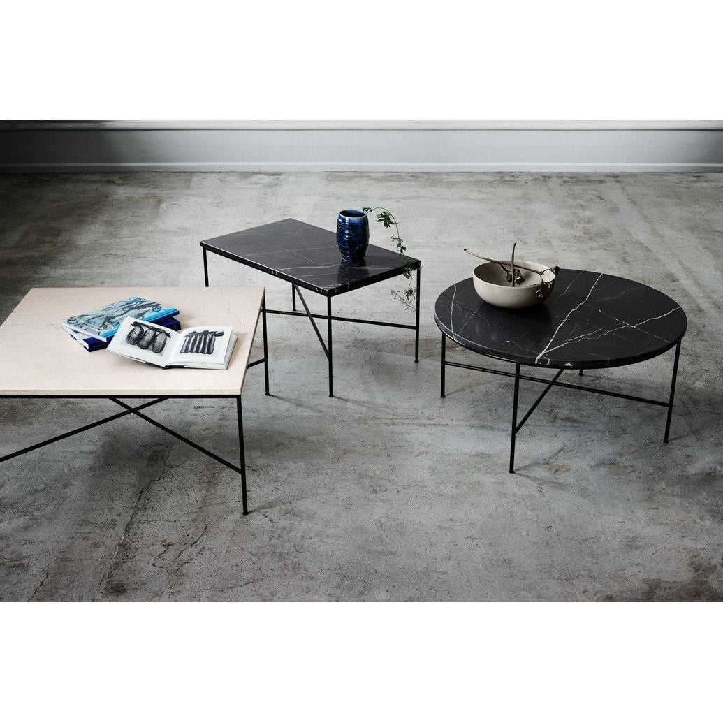 Fritz Hansen Mc320 Planner Square Coffee Table, Black