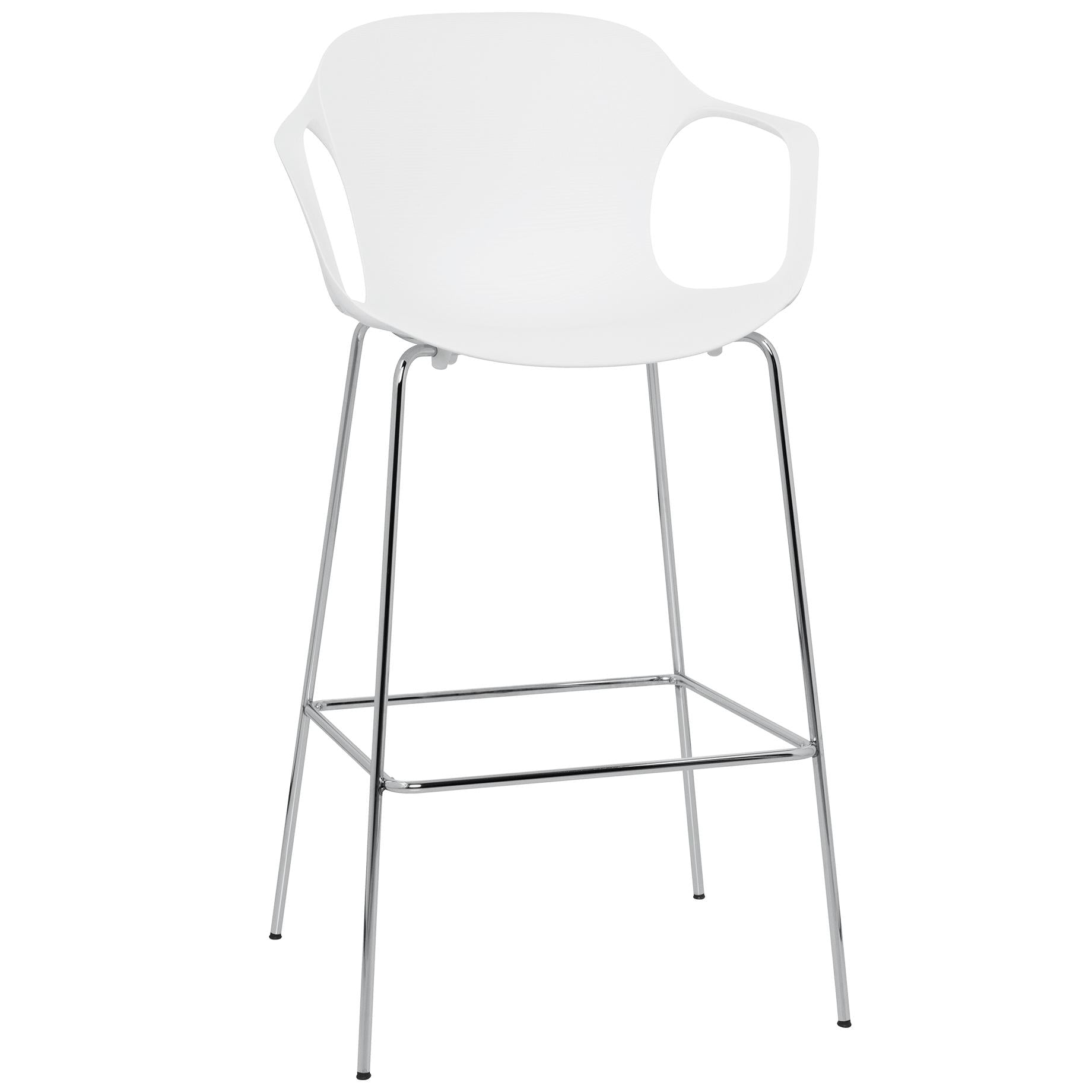 Fritz Hansen Nap Bar Chair lenestol, melk hvit