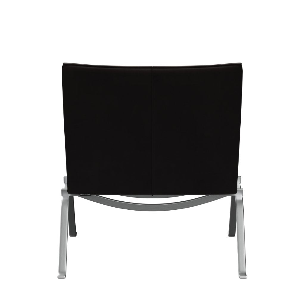 Fritz Hansen Pk22 Lounge Chair, Grace Dark Brown