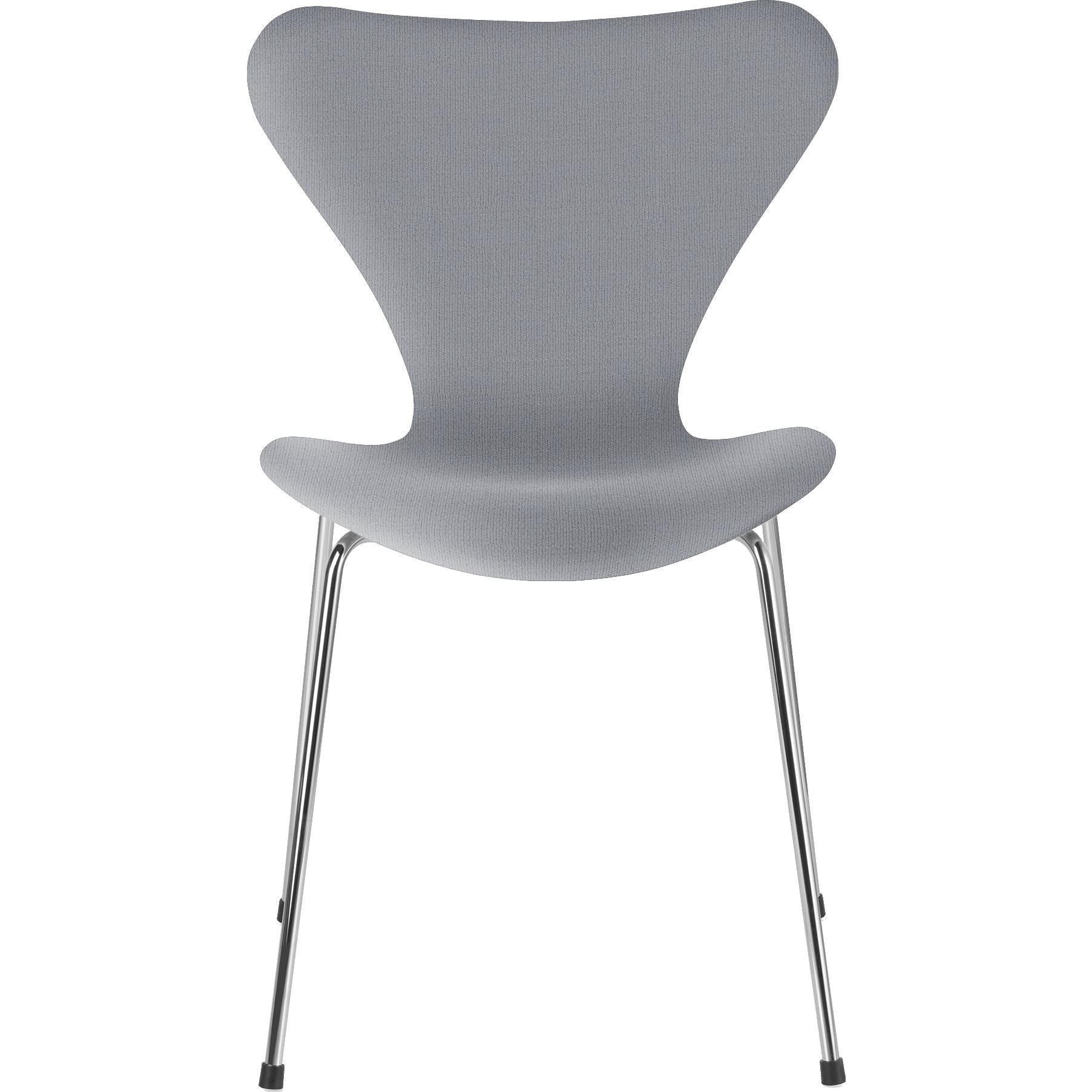 Fritz Hansen Series 7 Chair Front polstring stoff, lerret lysegrå