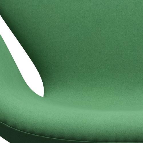 Fritz Hansen Swan Lounge -tuoli, ruskea pronssi/Divina Green