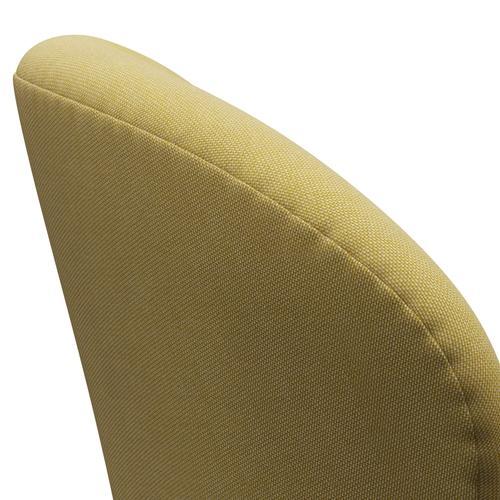 Fritz Hansen Chaise salon de cygne, bronze brun / chaux verte / blanc lime / blanc