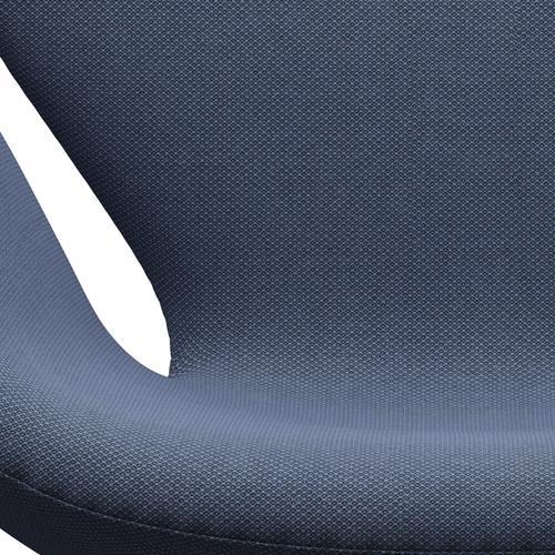 Fritz Hansen Swan休息室椅，缎面铝制铝/fiord薰衣草