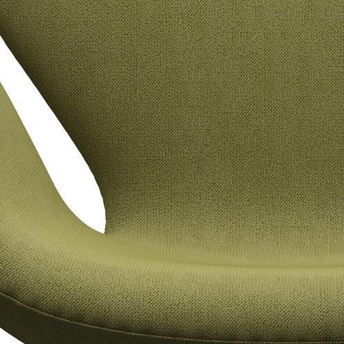 Fritz Hansen Swan Lounge -tuoli, musta lakattu/sieppaus Wamrgrün
