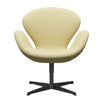 Fritz Hansen Swan Lounge -stoel, zwart gelakt/comfortgrijs (68008)