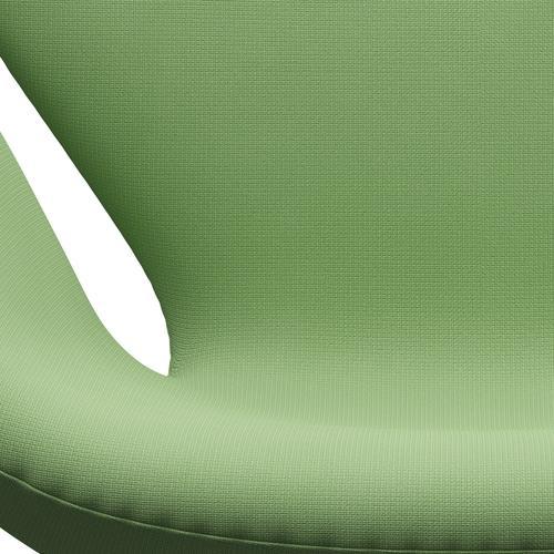 Fritz Hansen Swan Lounge Silla, lacado negro/fama verde claro